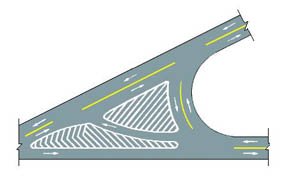 十字路口的導(dǎo)流線可以壓?jiǎn)?？壓?dǎo)流線罰款嗎 ？